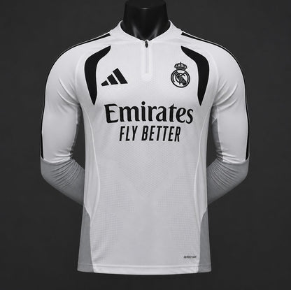 Camisola Manga Comprida Real Madrid CF 2026-27 Treino Versão Jogador