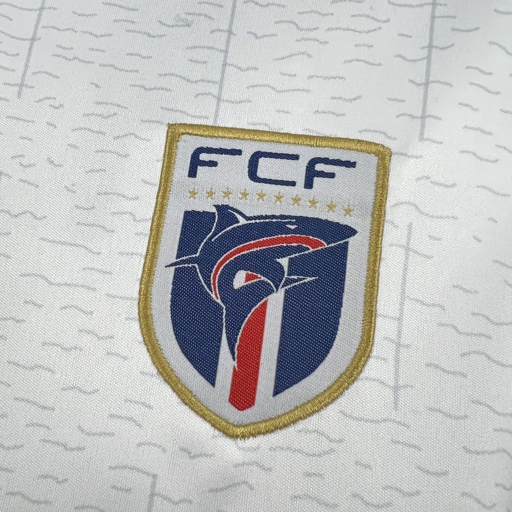 Camisola Cabo Verde 2024 Alternativa Branca Versão Adepto (Entrega imediata)