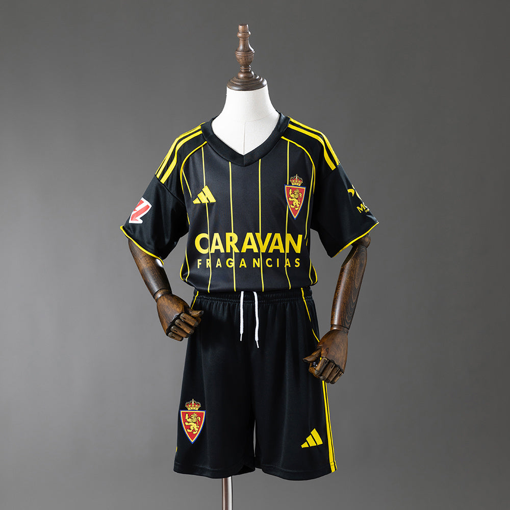 Kit Criança Real Saragoça 2025-26 Alternativo