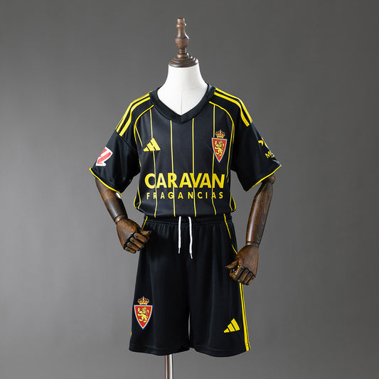 Kit Criança Real Saragoça 2025-26 Alternativo