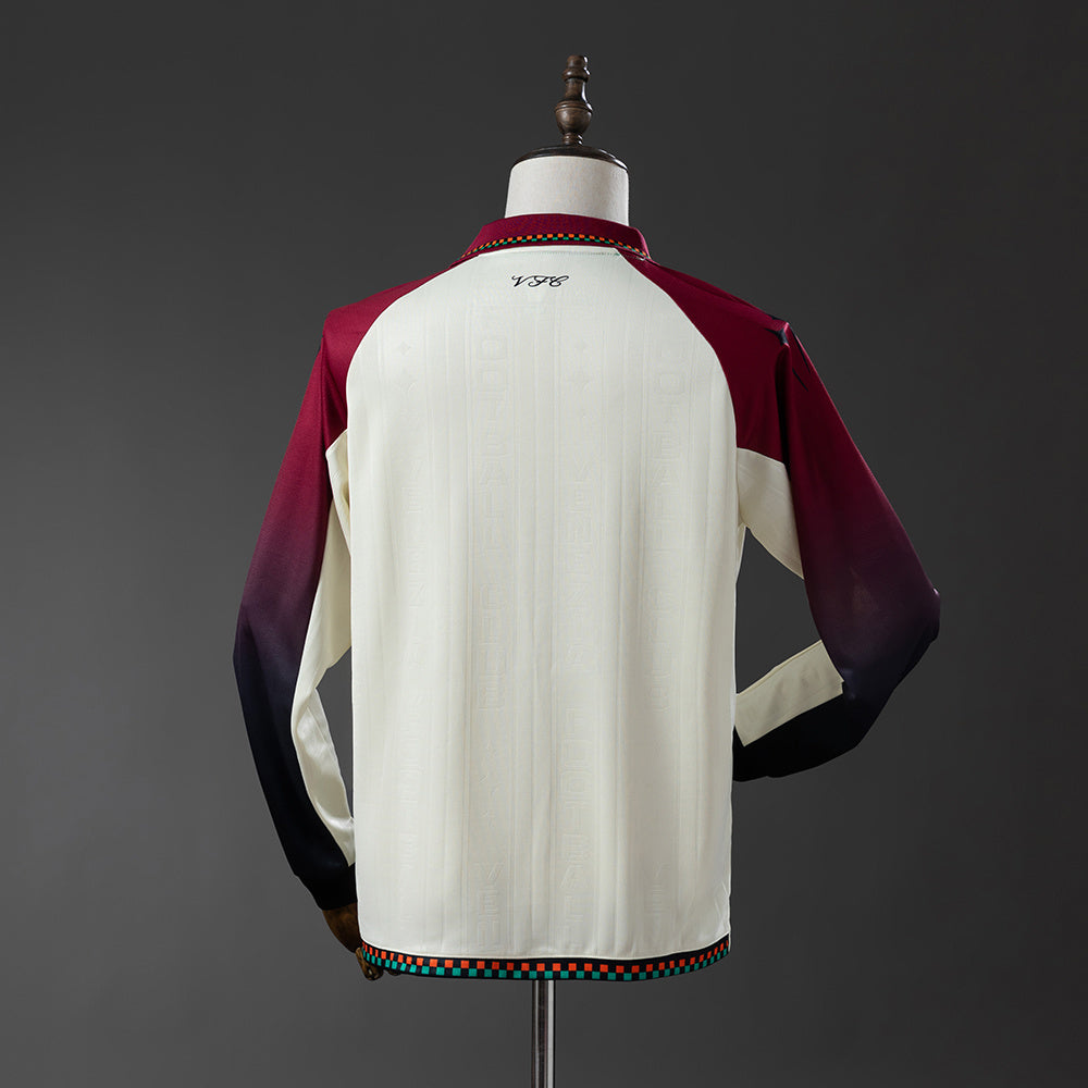 Camisola Manga Comprida Venezia FC 2025-26 Alternativa Creme Versão Adepto