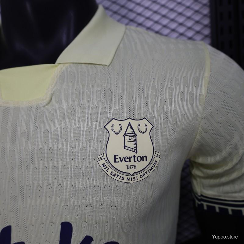 Camisola EVE 2025-26 Alternativa Amarela Versão Jogador