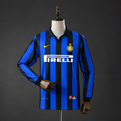 Camisola Manga Comprida Inter Milão 1998-99 Principal Versão Adepto