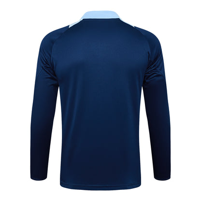 Fato de Treino Real Madrid CF 2024-25 - Camisola com Fecho