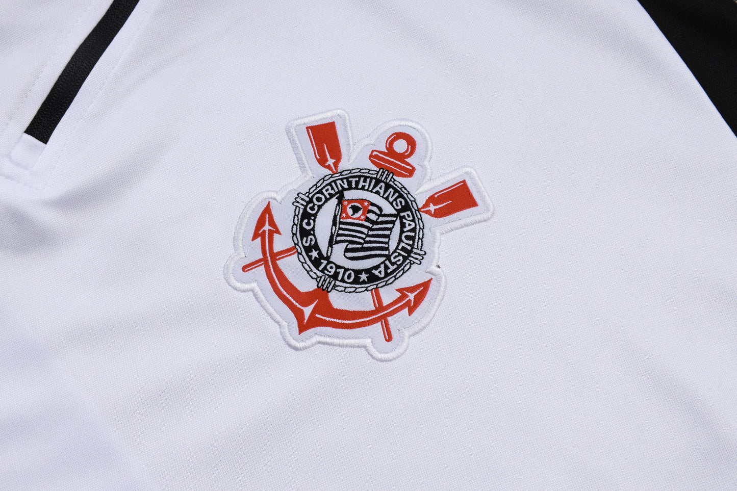 Fato de Treino SC Corinthians 2025-26 - Camisola com Fecho