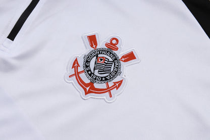 Fato de Treino SC Corinthians 2025-26 - Camisola com Fecho