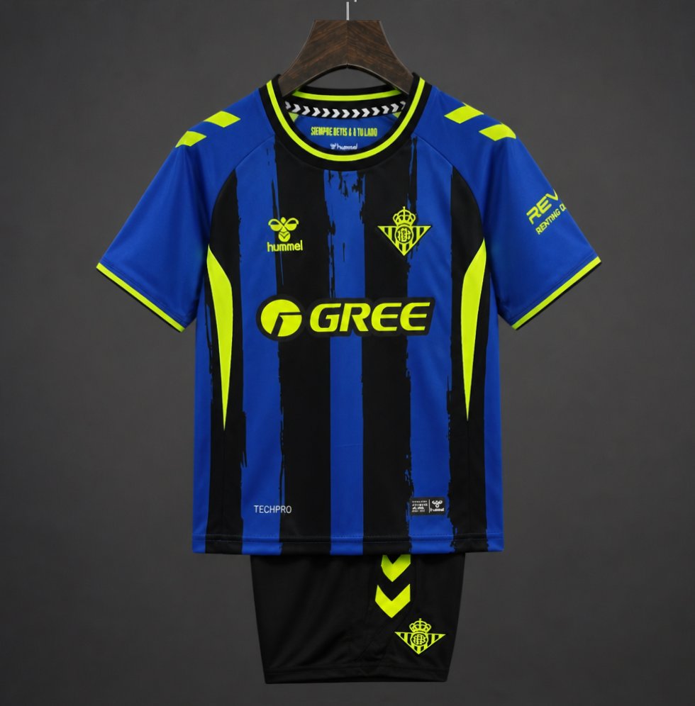 Kit Criança Real Betis 2026-27 Alternativo Azul