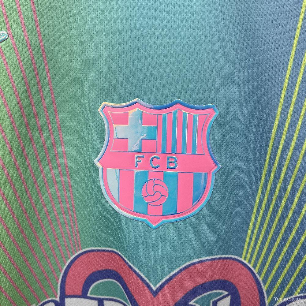 Camisola Barcelona FC 2025-26 Edição Karol G Versão Adepto