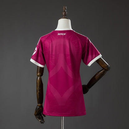 Camisola Real Madrid CF 2026-27 Alternativa Vermelha Versão Mulher