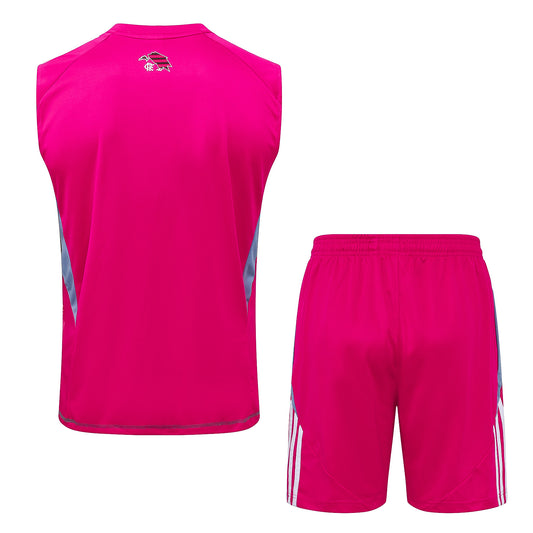 Kit Treino Manga Cava CR Flamengo 2025-26