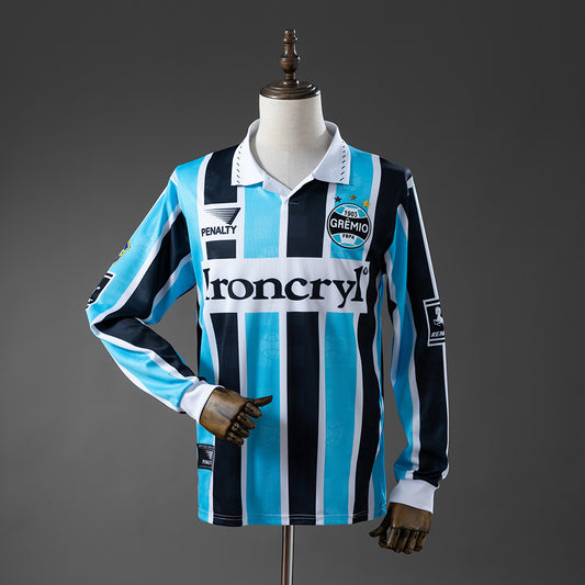 Camisola Manga Comprida Gremio 1997-98 Principal Versão Adepto