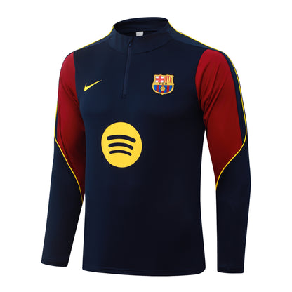 Fato de Treino FC Barcelona 2026-27 - Camisola com Fecho