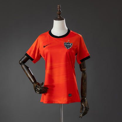 Camisola Atlético-MG 2026-27 Alternativa Laranja Lisa Versão Mulher
