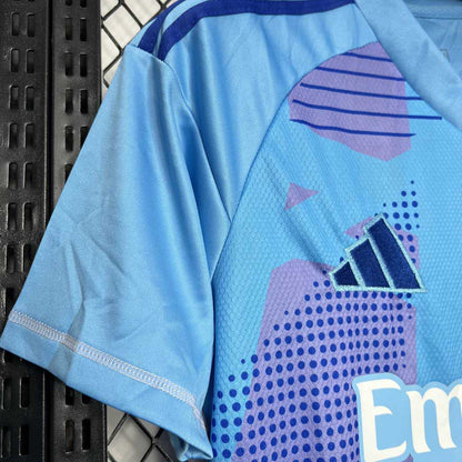 Camisola Real Madrid CF 2024-25 Guarda-Redes Versão Adepto COURTOIS #1