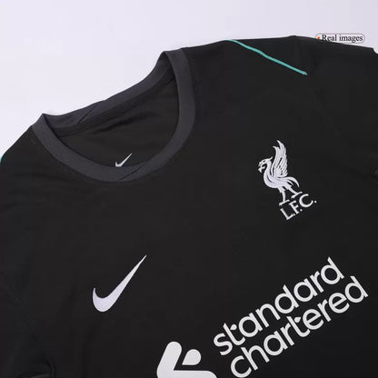 Camisola LIV 2024-25 Alternativa Preta UCL Versão Adepto M.SALAH #11