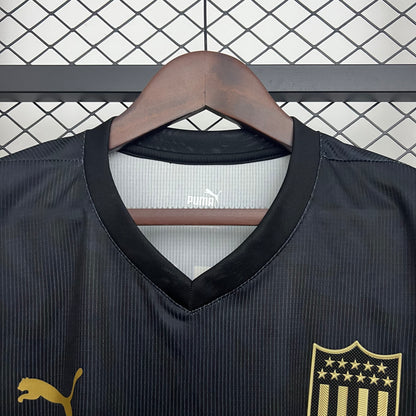Camisola CA Penarol 2025-26 Alternativa Preta Versão Adepto