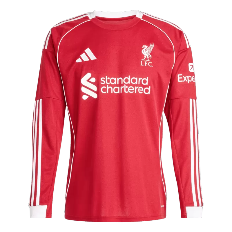 Camisola Manga Comprida LIV 2025-26 Principal Versão Adepto