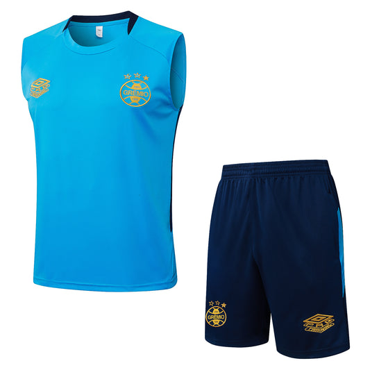 Kit Treino Manga Cava Gremio 2025-26