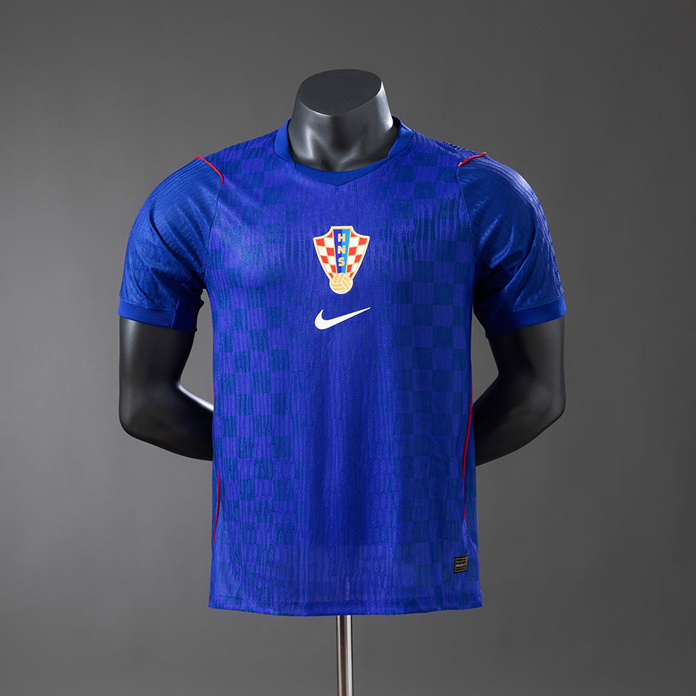 Camisola Croacia 2026 Alternativa Azul Versão Jogador