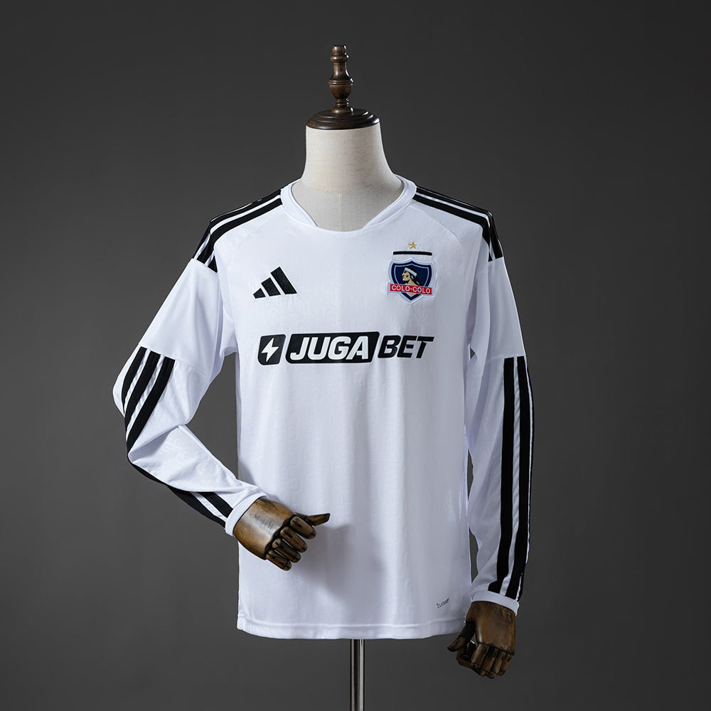 Camisola Manga Comprida CSD Colo Colo 2026-27 Principal Versão Adepto