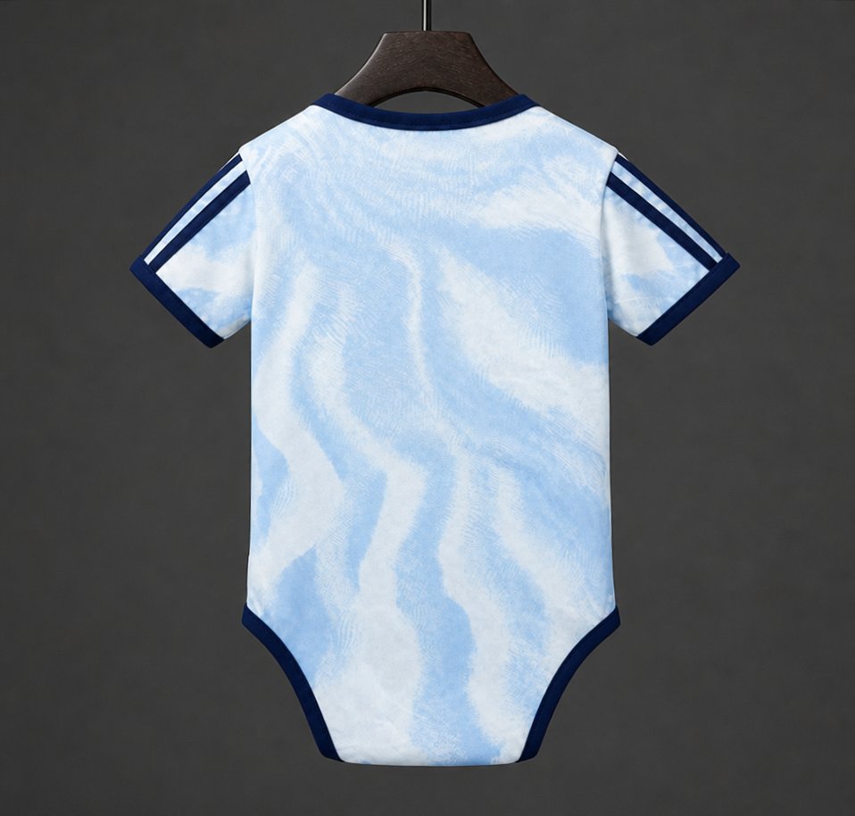 Body Bebé AFC Ajax 2026-27 Alternativo Azul