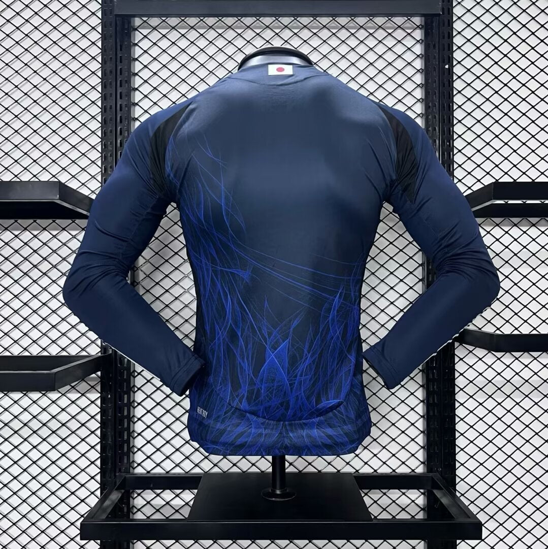 Camisola Manga Comprida Japão 2024 Principal Y3 Versão Jogador