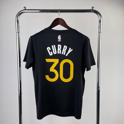 Tshirt NBA 2023 Golden State Warriors Dri-Fit Curry #30 Preta