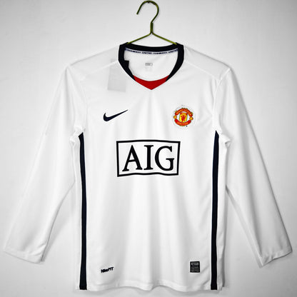 Camisola Manga Comprida M-United 2008-09 Alternativa