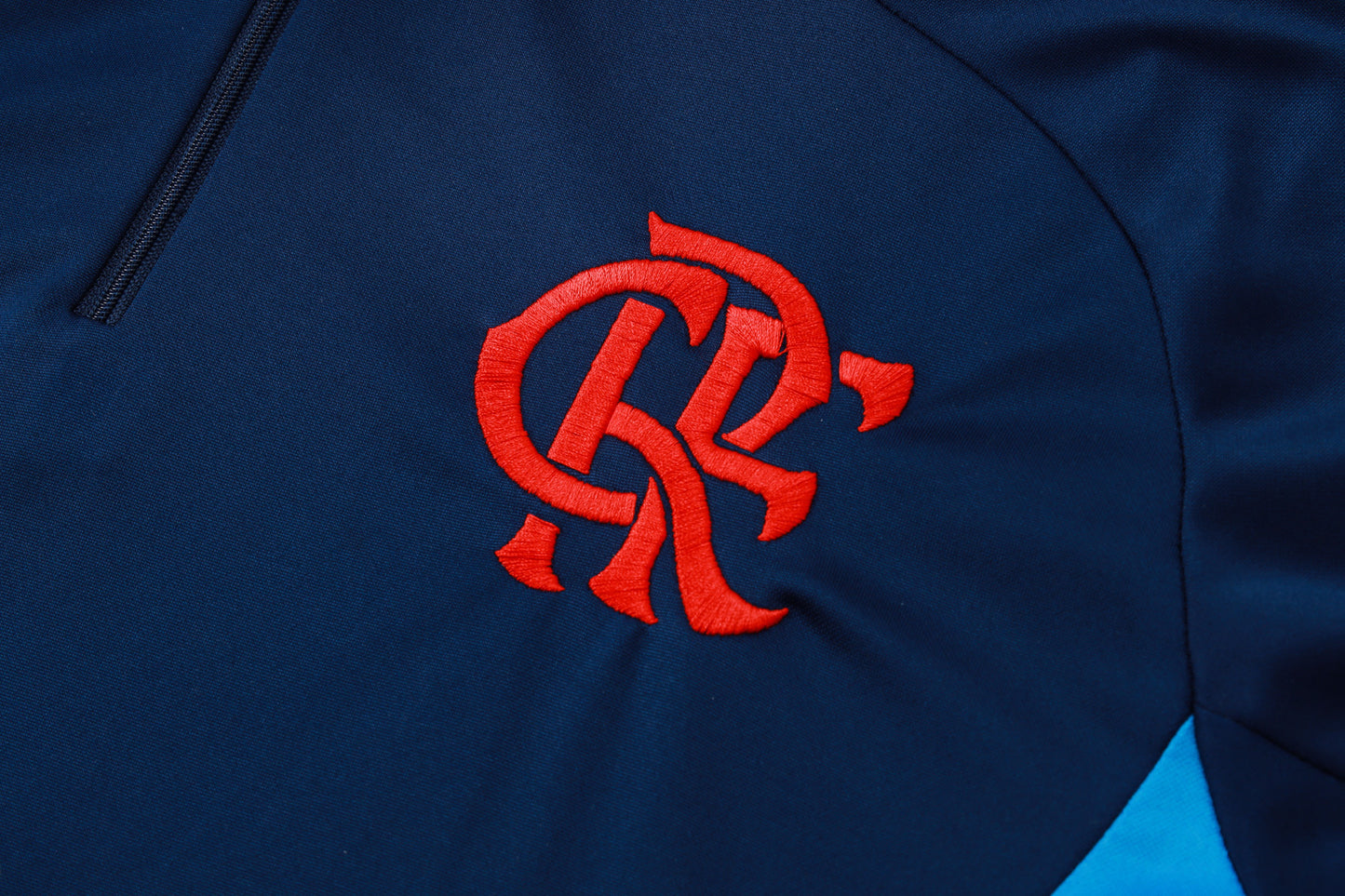 Fato de Treino CR Flamengo 2024-25 - Camisola com Fecho