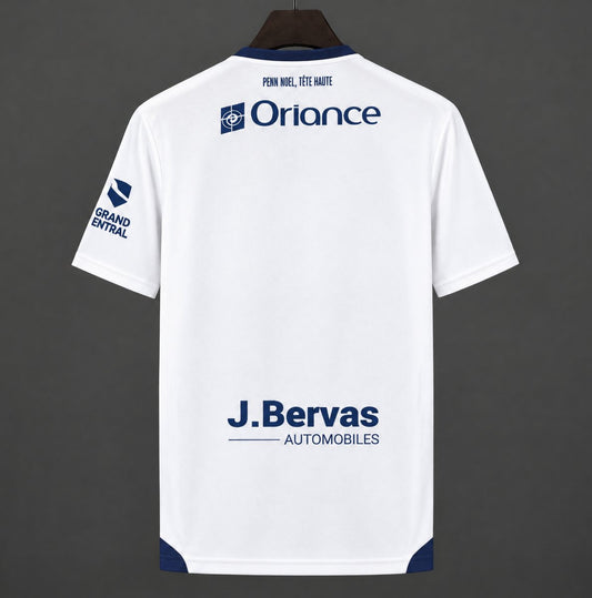Camisola Stade Brestois 2026-27 Alternativa Branca Versão Adepto