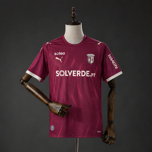 Camisola SC Braga 2026-27 Alternativa Vermelho Versão Adepto