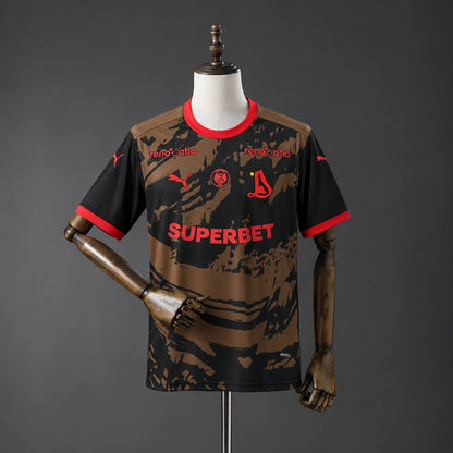 Camisola FC Dinamo 1948 2026-27 Alternativa Castanha Versão Adepto