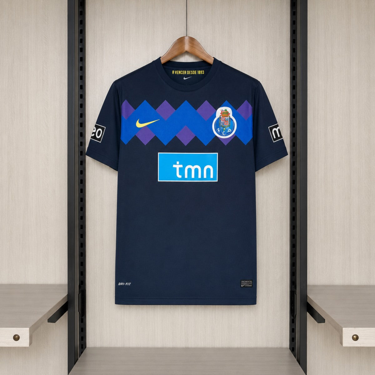 Camisola FCP 2010-11 Alternativa Azul Versão Adepto