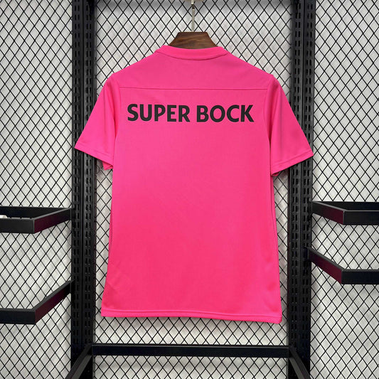 Camisola SCP 2024-25 Alternativa Rosa Versão Adepto