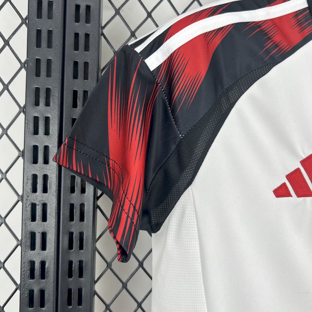 Camisola Flamengo 2025-26 Alternativa Branca Versão Mulher