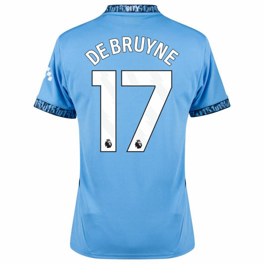 Camisola MCI 2024-25 Principal Versão Adepto DE BRUYNE #17