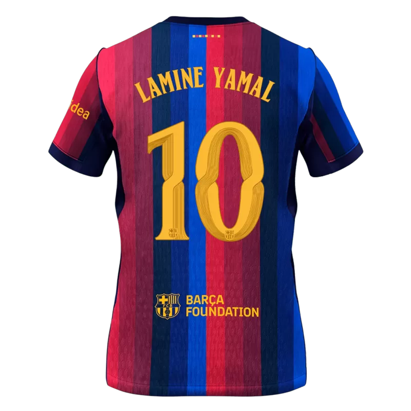 Camisola FC Barcelona 2026-27 Principal UCL Versão Adepto LAMINE YAMAL #10