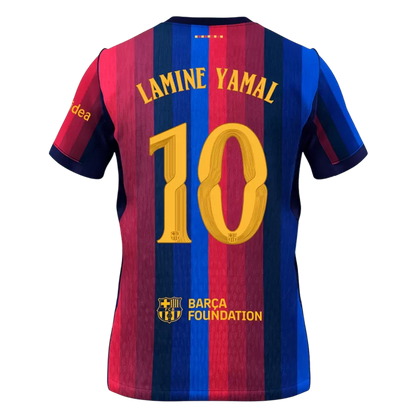 Camisola FC Barcelona 2026-27 Principal UCL Versão Adepto LAMINE YAMAL #10