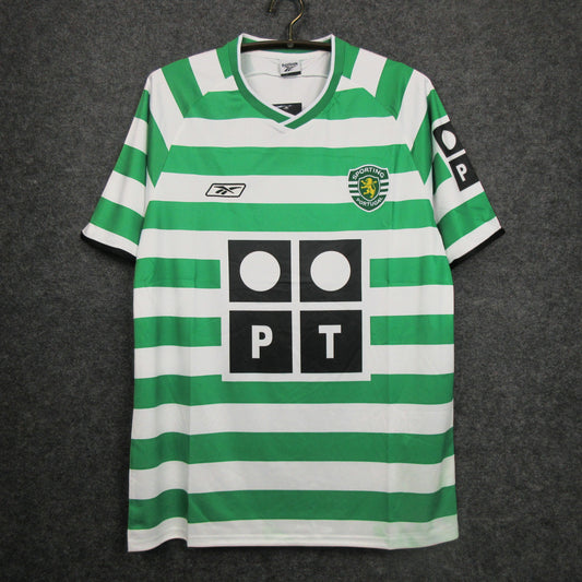Camisola SCP 2003-04 Principal RONALDO #28