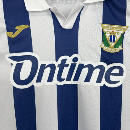 Camisola CD Leganes 2024-24 Alternativa Preta Versão Adepto