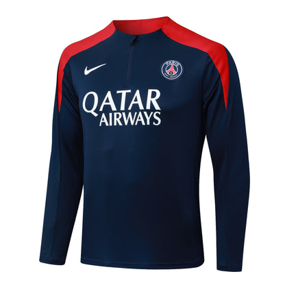 Fato de Treino FC Paris Saint-Germain 2025-26 - Camisola com Fecho
