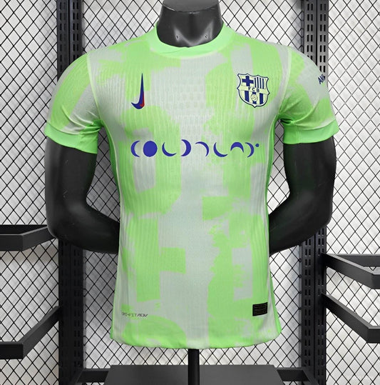 Camisola FC Barcelona 2024-25 Edição Coldplay Versão Jogador