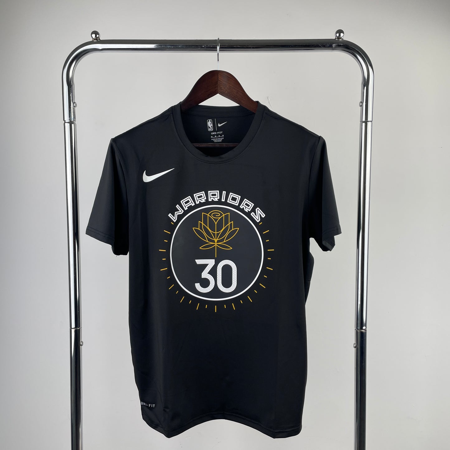 Tshirt NBA 2023 Golden State Warriors Dri-Fit Curry #30 Preta