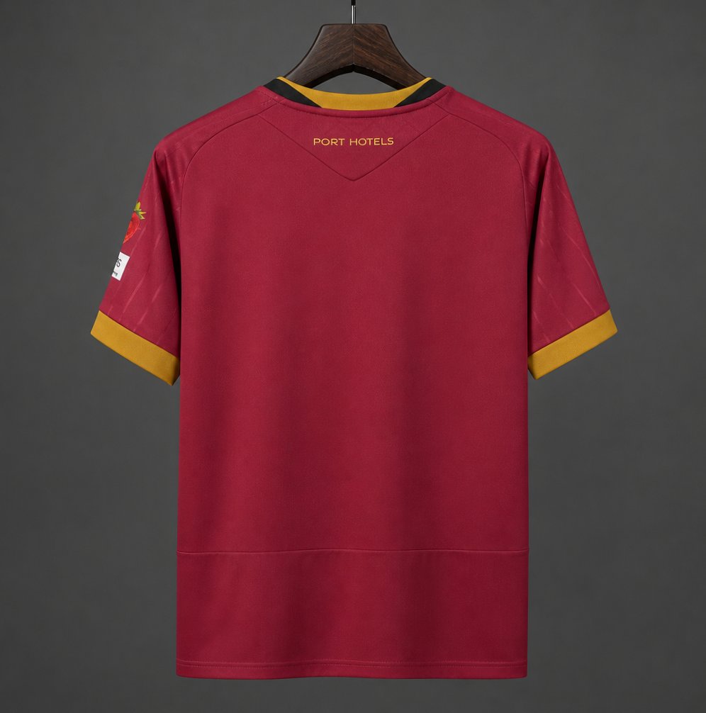 Camisola Bolton Wanderers 2026-27 Alternativa Vermelha Versão Adepto
