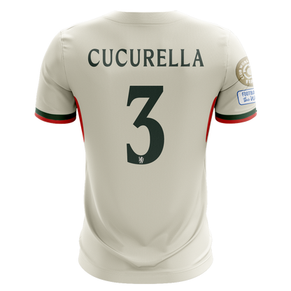 Camisola CHE 2025-26 Alternativa Branca CWC Versão Adepto CUCURELLA #3