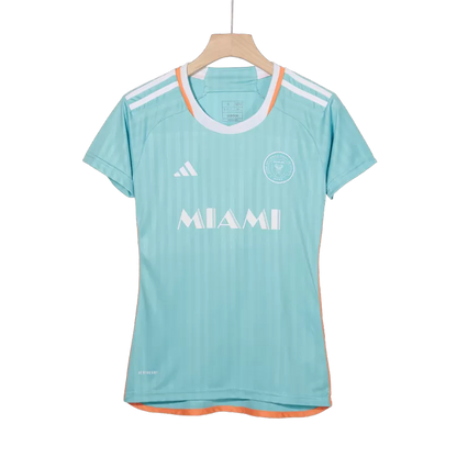 Camisola Inter Miami CF 2024-25 Alternativa Azul Versão Mulher
