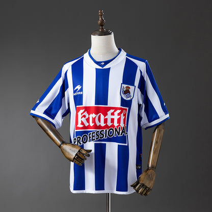 Camisola Real Sociedad 2002-03 Principal