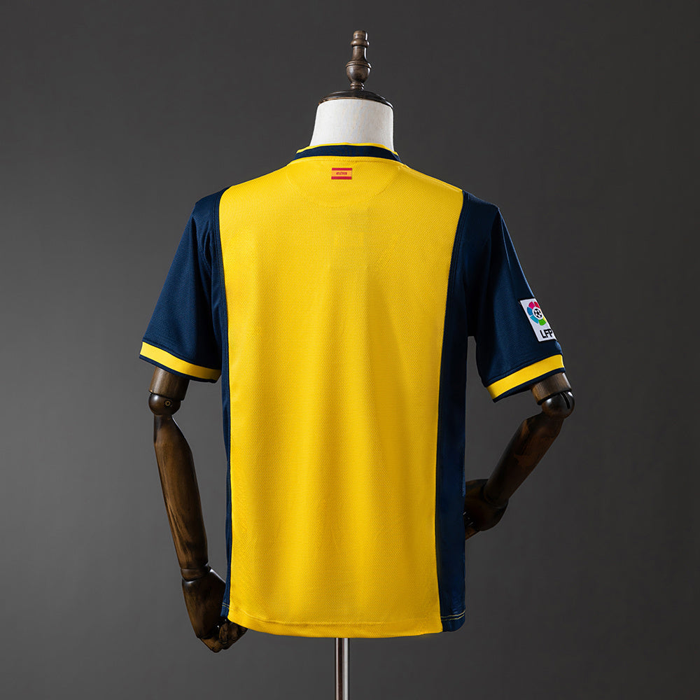 Camisola Atletico Madrid 2013-14 Alternativa Amarela Versão Adepto