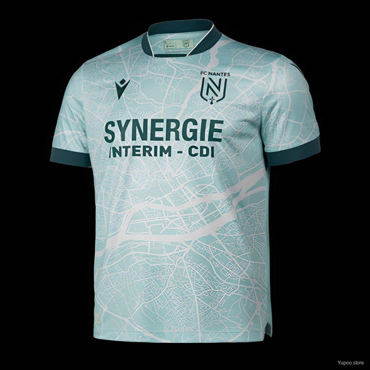 Camisola FC Nantes 2025-26 Alternativa Verde Versão Adepto