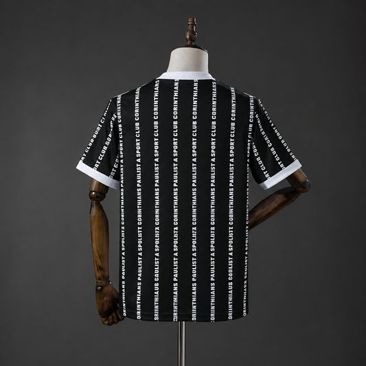 Camisola SC Corinthians 1994-95 Alternativa Preta Versão Adepto